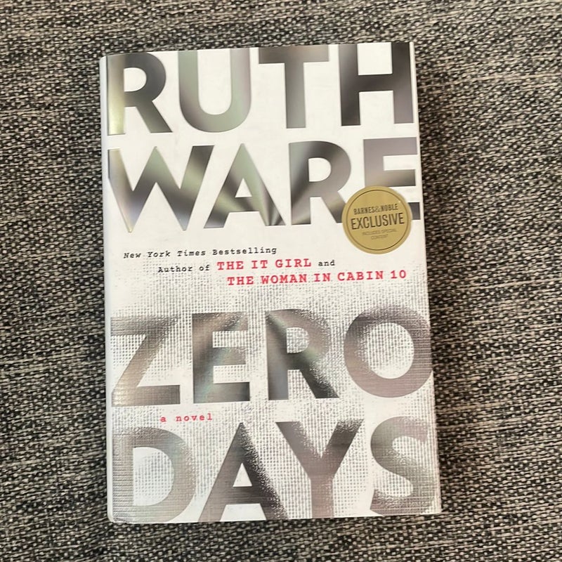 Zero Days - BARNES AND NOBLE EDITION- SIGNED