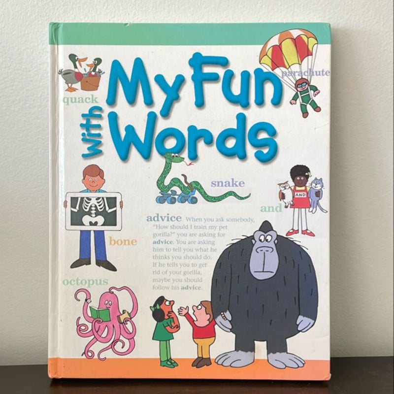 My fun with words A-K southwestern book children’s book