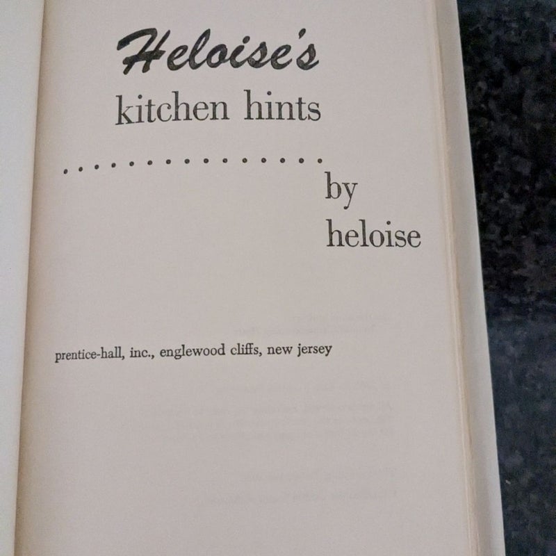 Heloise's Kitchen Hints