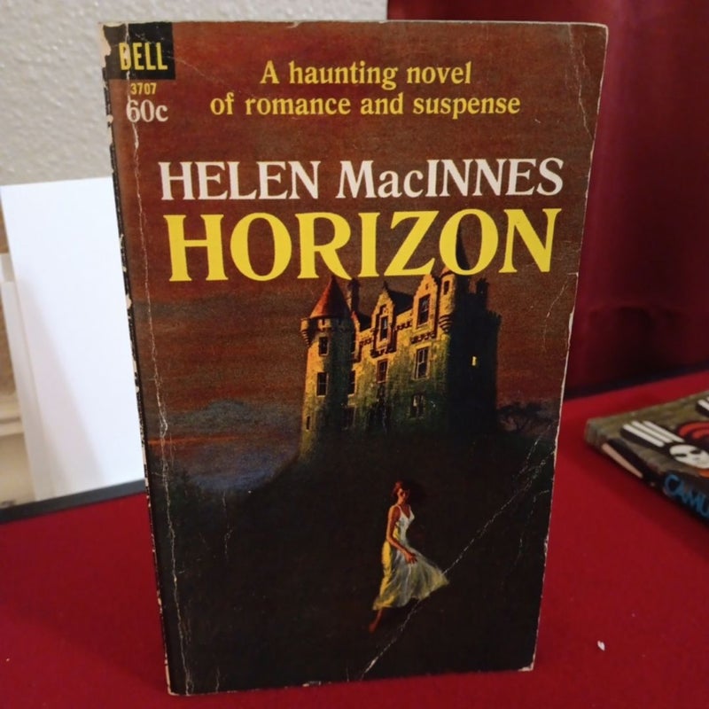 Horizon A Haunting Gothic novel 1st Dell edition 1967