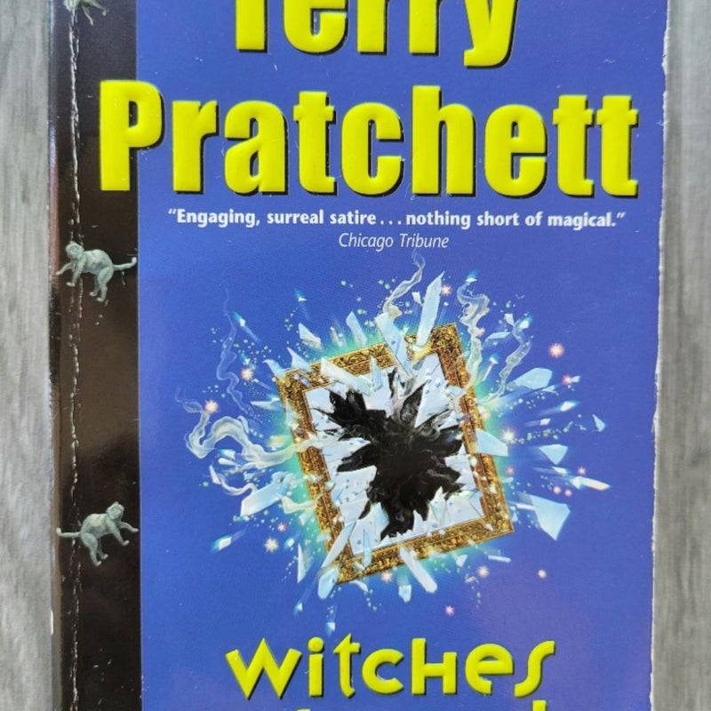 DISCWORLD SERIES BY LOT OF 4 TERRY PRATCHET: MORT WITCHES HOGFATHER EQUAL RITES