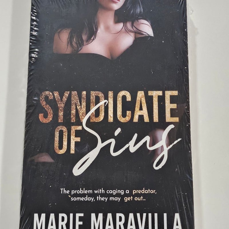 SIGNED Syndicate of Sins by Marie Maravilla