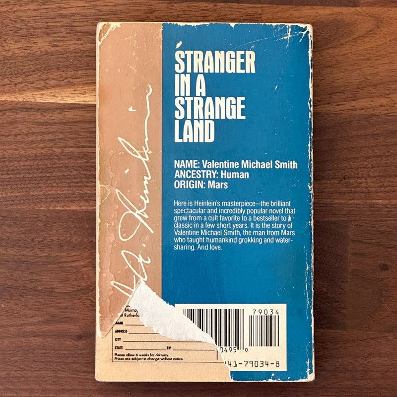 Stranger In A Strange Land