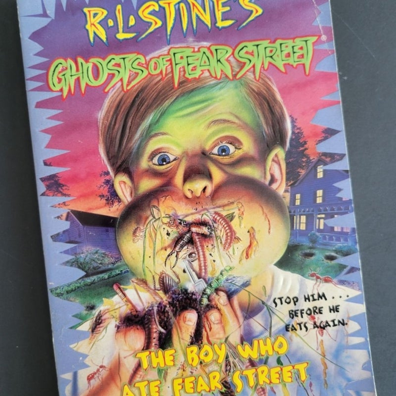 GHOST OF FEAR STREET & GIVE YOURSELF GOOSEBUMPS HORROR BOOKS R.L. STINE 1ST ED.