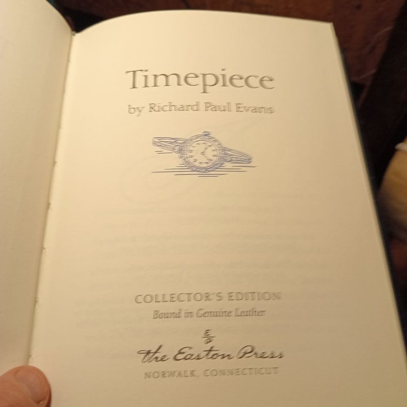 Two books same author the letter and timepiece