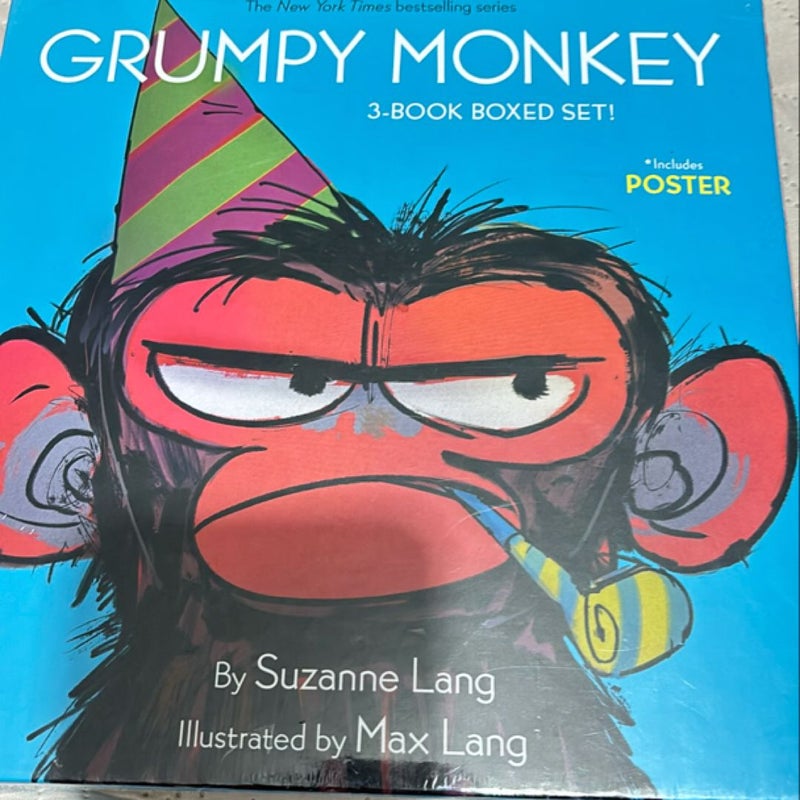 Grumpy monkey -up all night,party time,grumpy monkey 