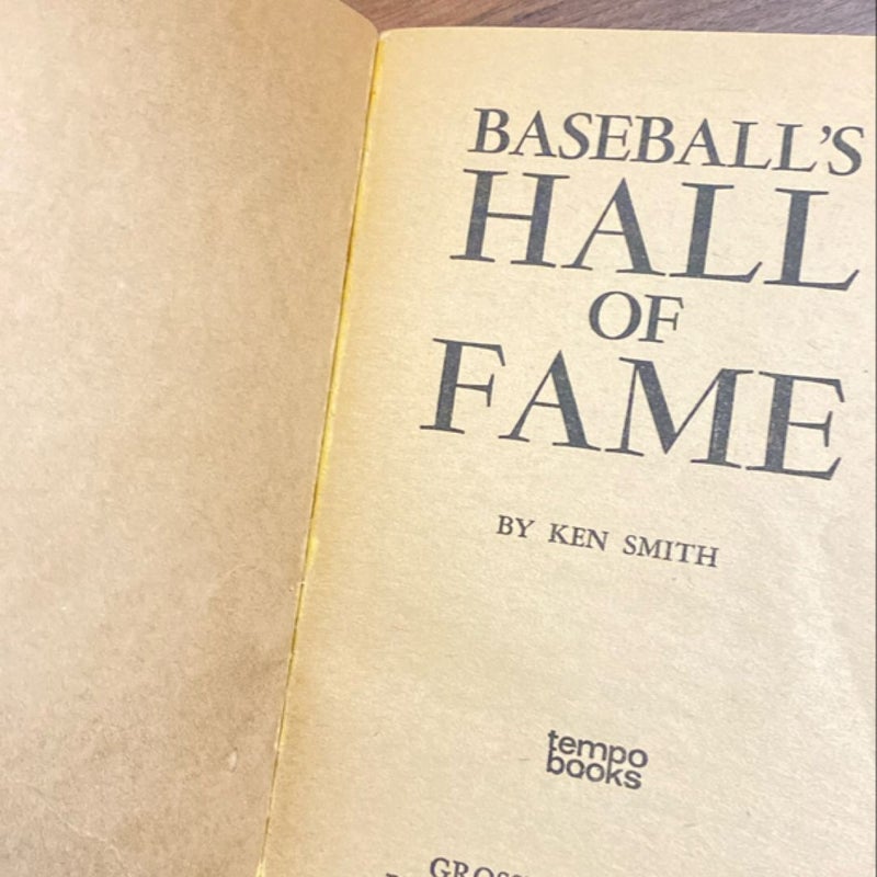 Baseball's Hall of Fame