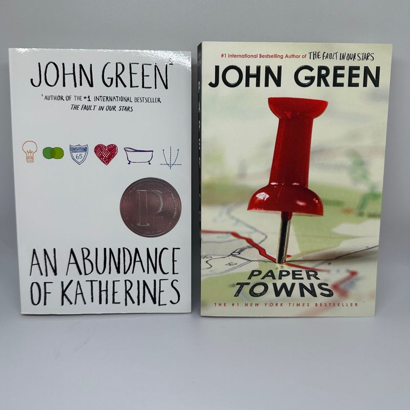 Paper Towns & An Abundance of Katherine’s by John Green