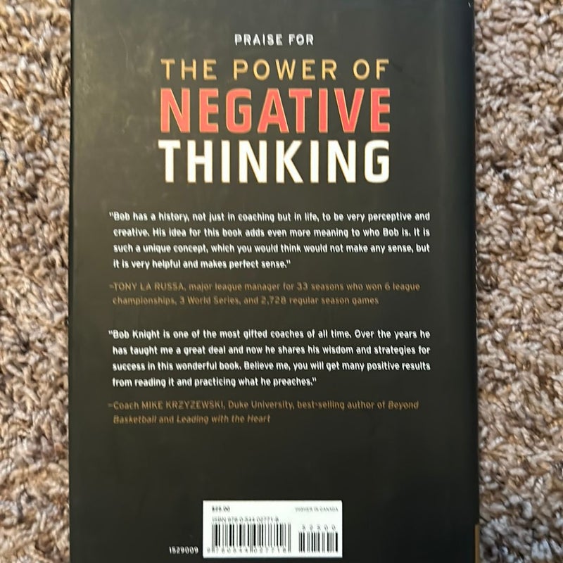 The Power of Negative Thinking