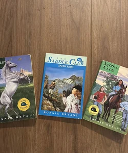 The Saddle Club Super Edition Lot Bundle