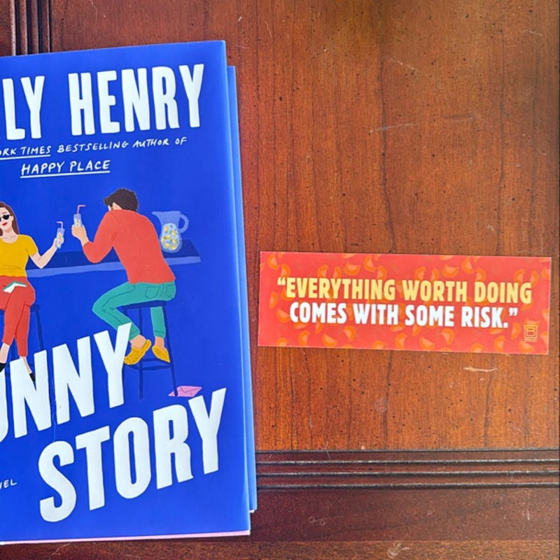 Funny Story SIGNED + Bookmark