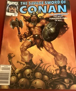 The Savage Sword of Conan The Barbarian #189