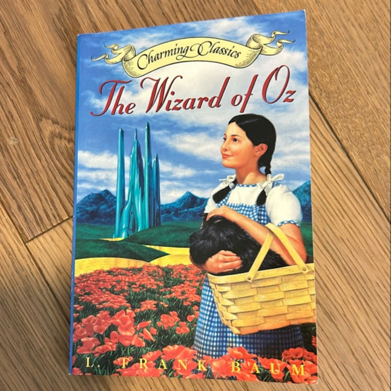 Wizard of Oz Book and Charm