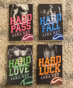 Hard Pass, Hard Fall, Hard Love, and Hard Luck (All Signed)