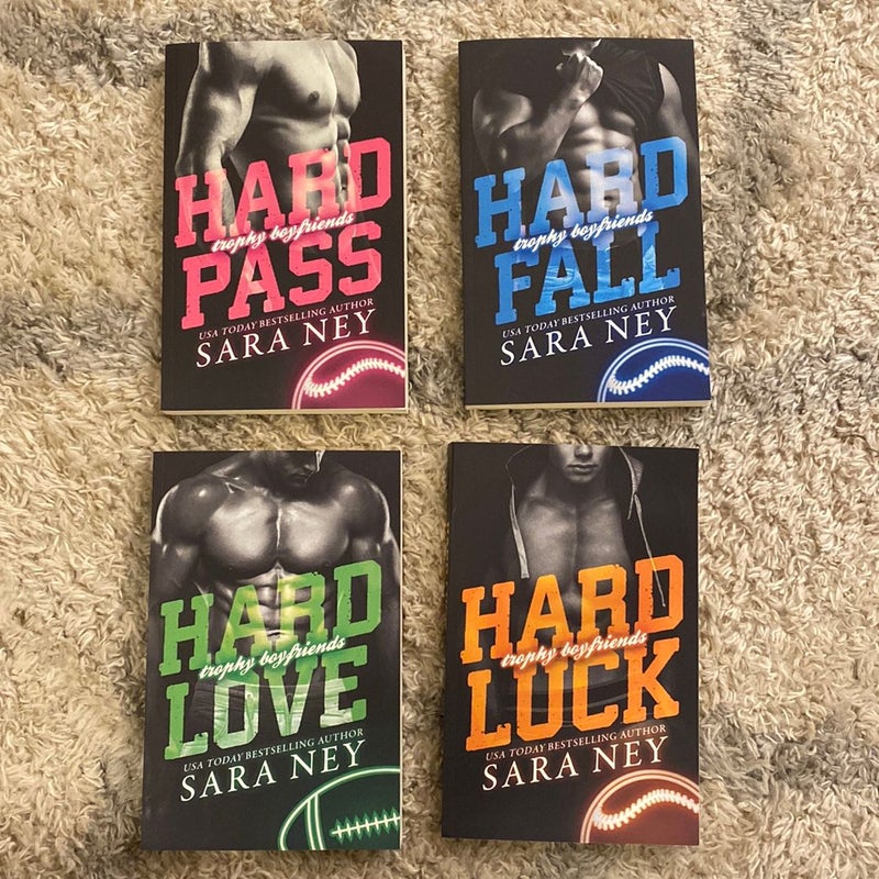 Hard Pass, Hard Fall, Hard Love, and Hard Luck (All Signed)