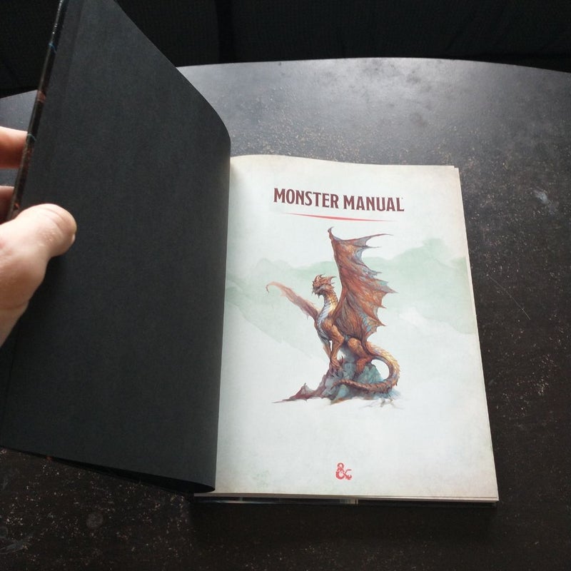 Dungeons and Dragons Monster Manual (Core Rulebook, d&d Roleplaying Game)