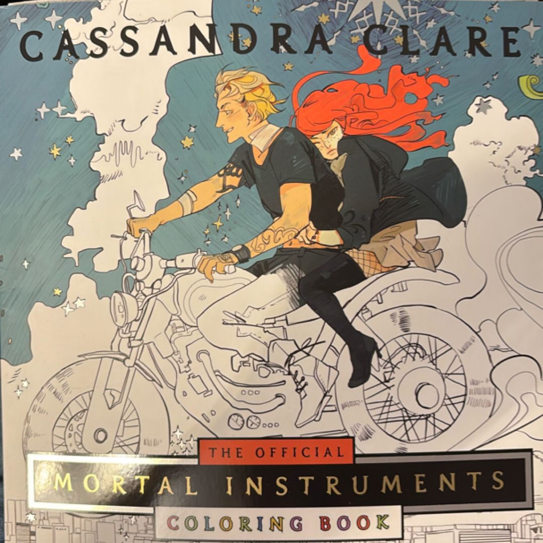 The Official Mortal Instruments Coloring Book