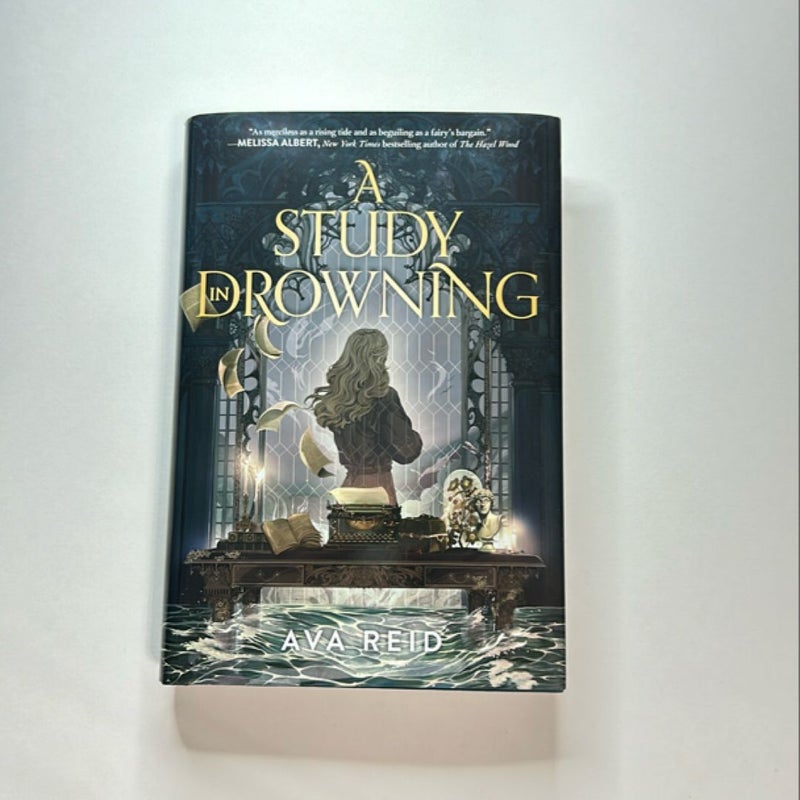 A Study in Drowning - Hardcover First Edition 