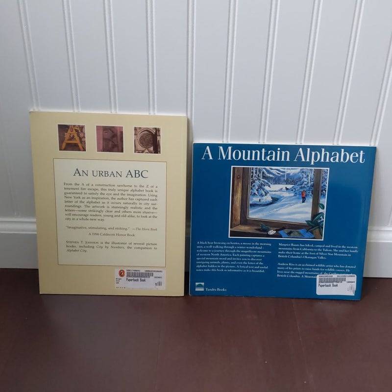 Alphabet City and A Mountain Alphabet 