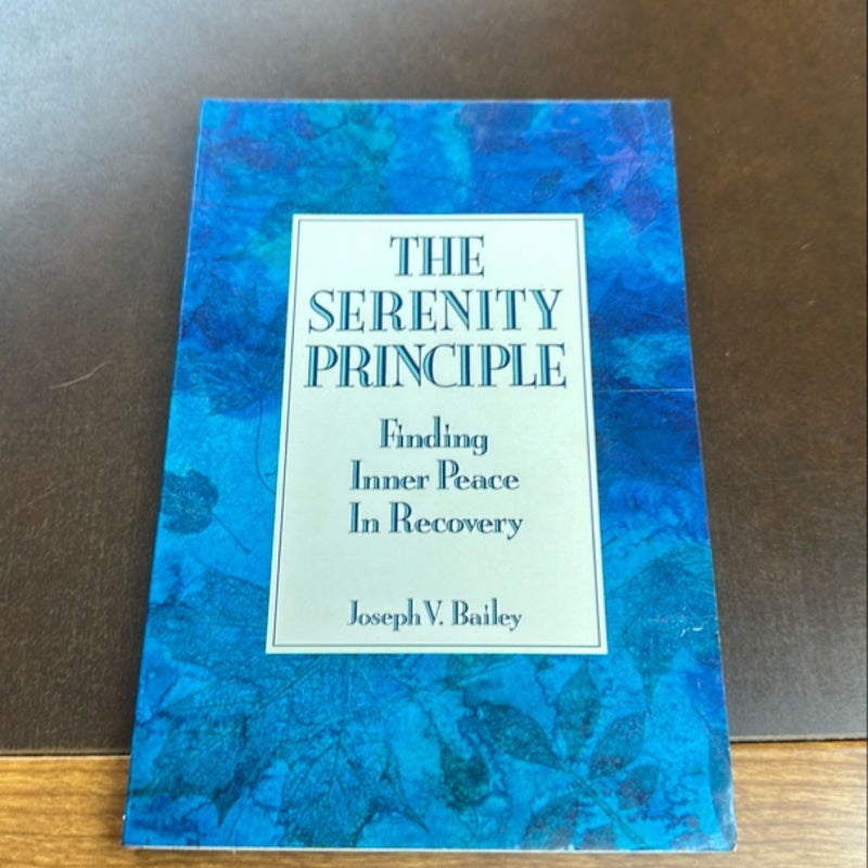 The Serenity Principle