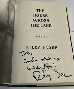 SIGNED The House Across the Lake