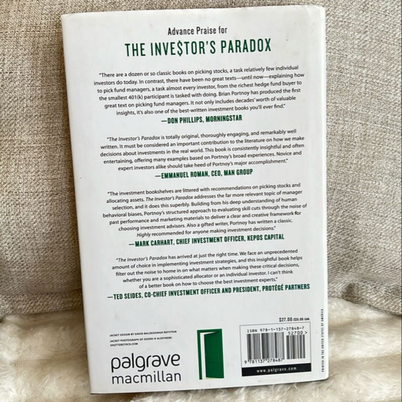 The Investor's Paradox