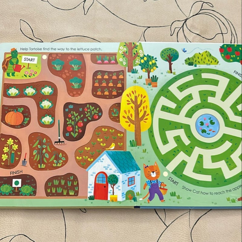 Usborne Fingertrail Mazes