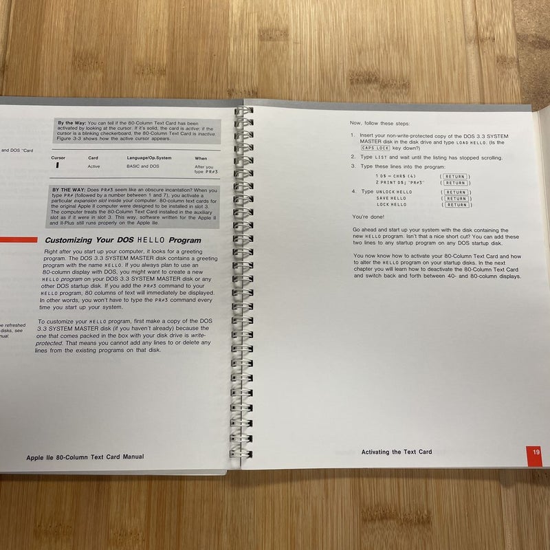 Apple II 80-Column Text Card Manual 