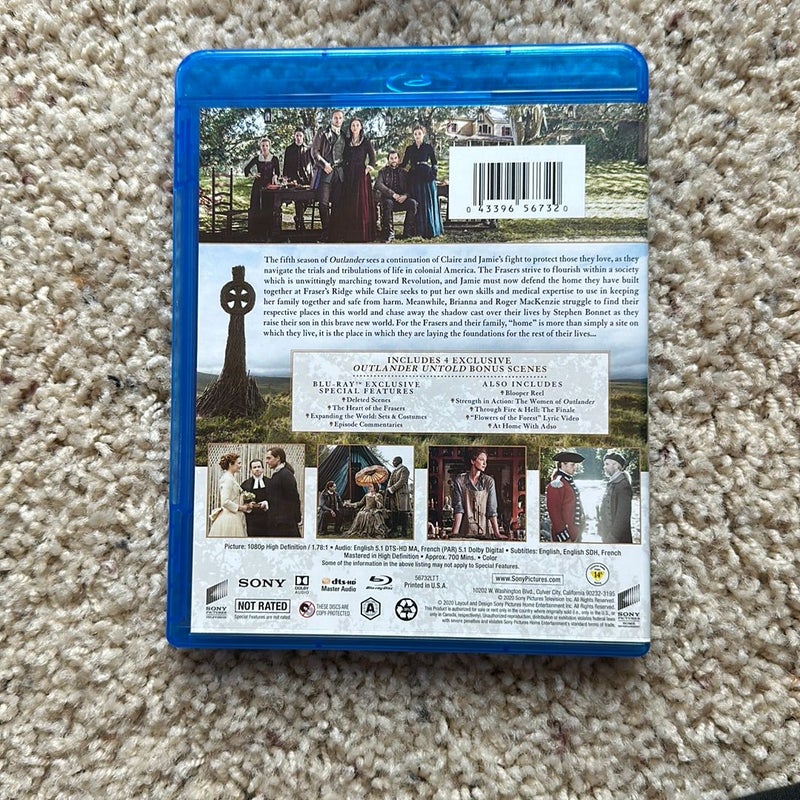 Outlander, Season 5 DVD