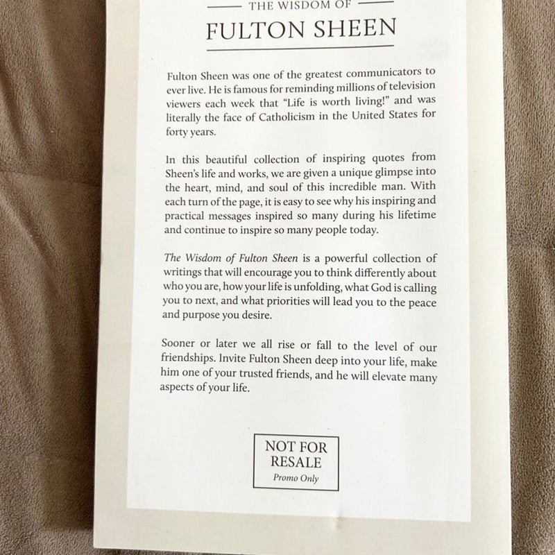 The Wisdom of Fulton Sheen