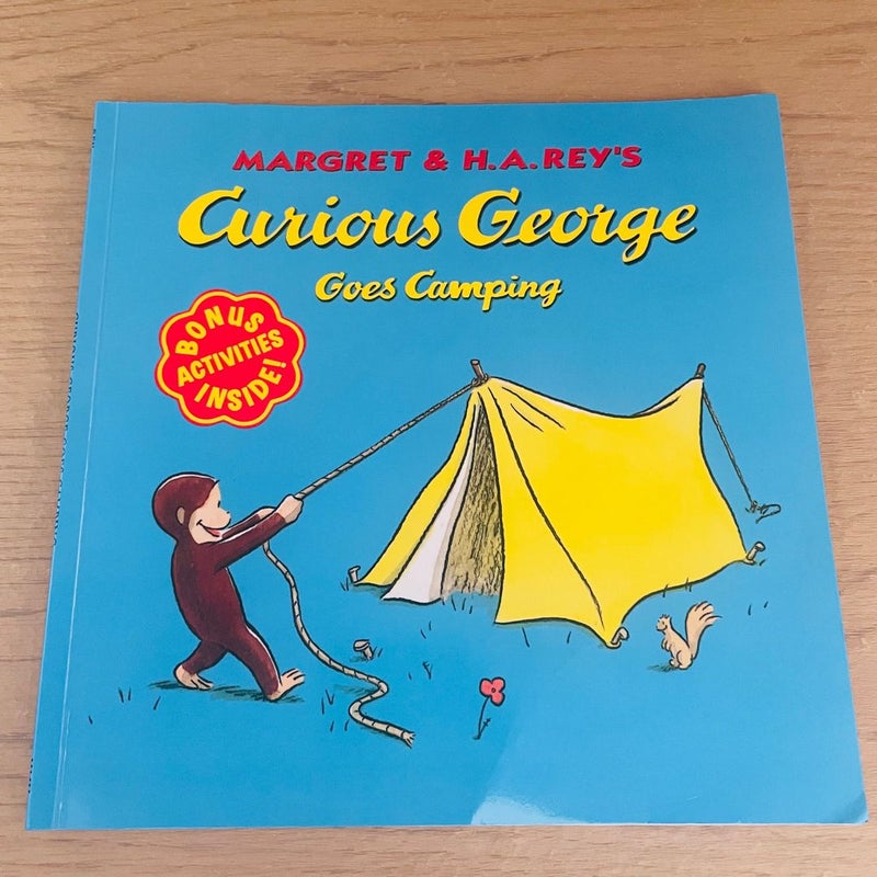 Curious George Goes Camping Book and Cd