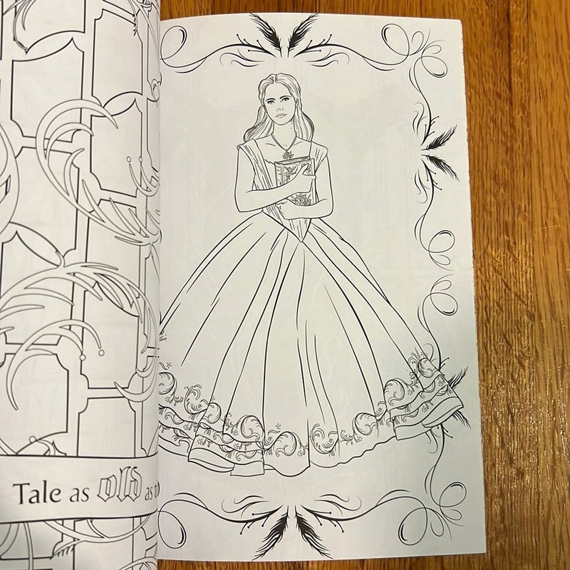 Art of Coloring: Beauty and the Beast