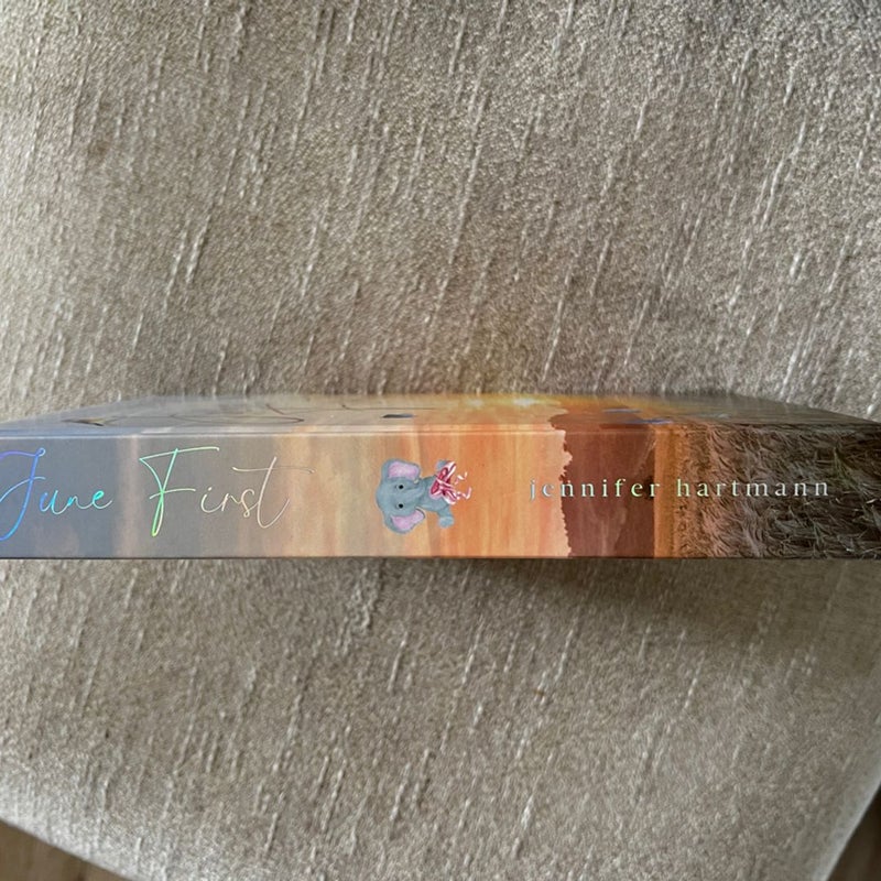 June first signed special edition hardcover