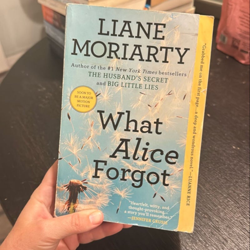 What Alice Forgot
