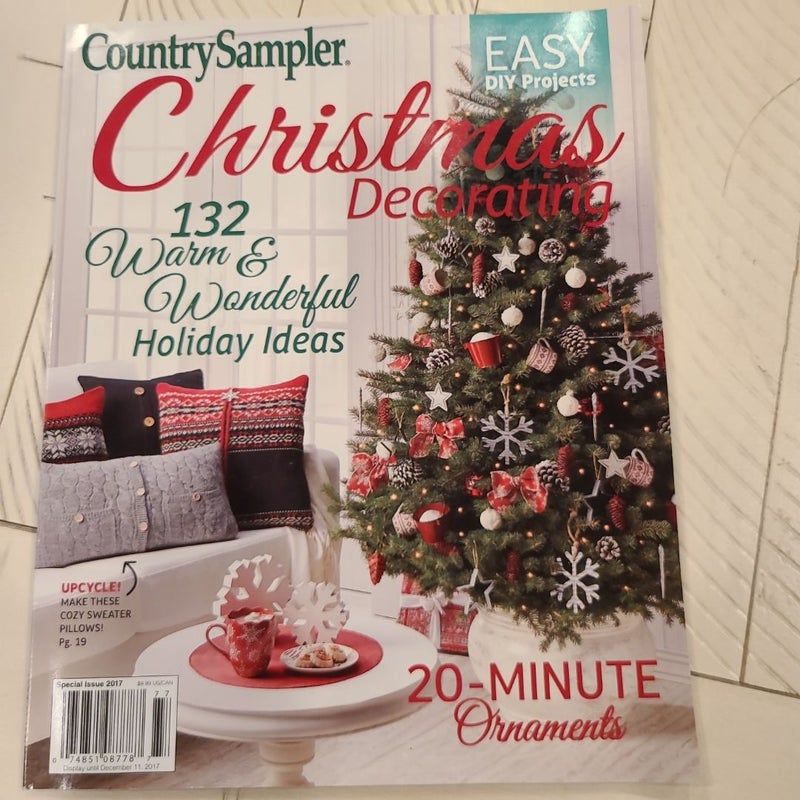 Country Sampler Christmas Magazines 