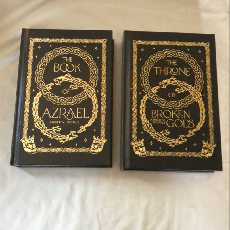 The Book of Azrael and The Throne of Broken Gods