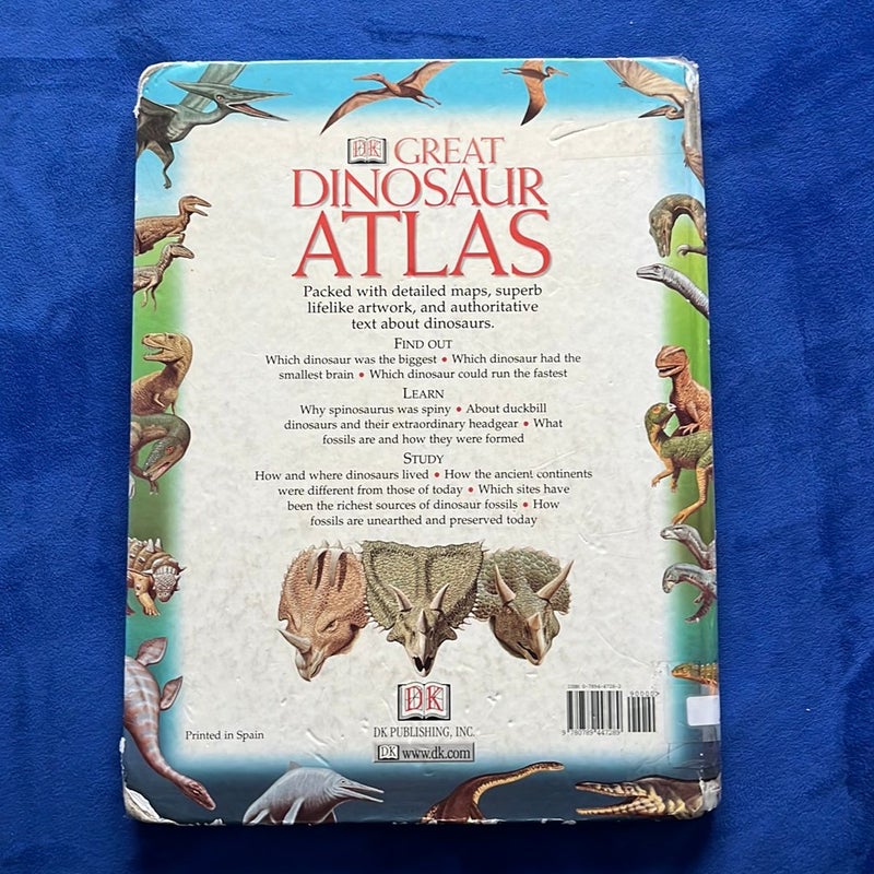 DK Great Dinosaur Atlas