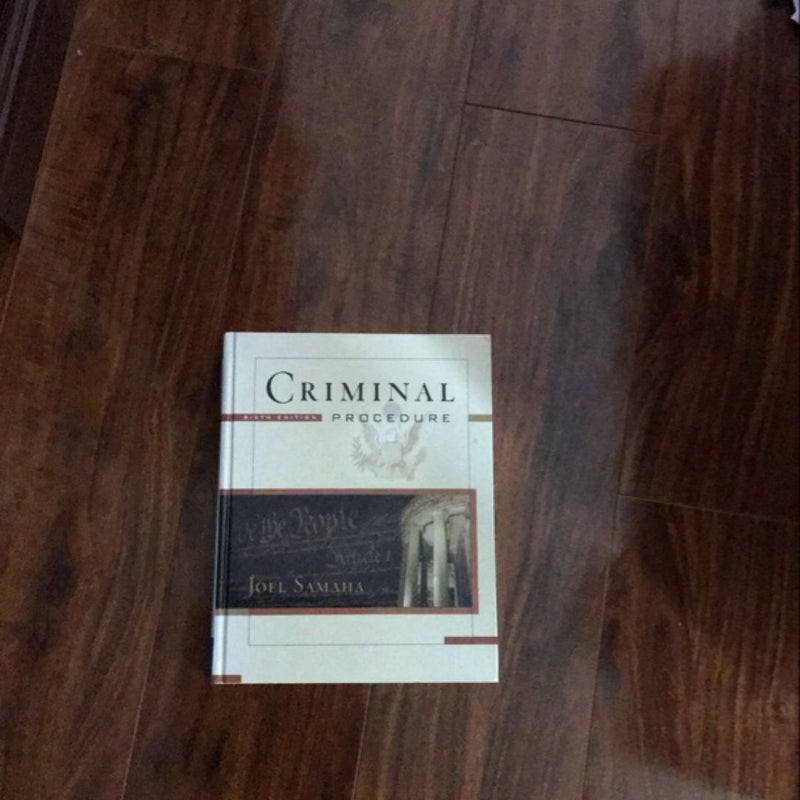 Criminal Procedure