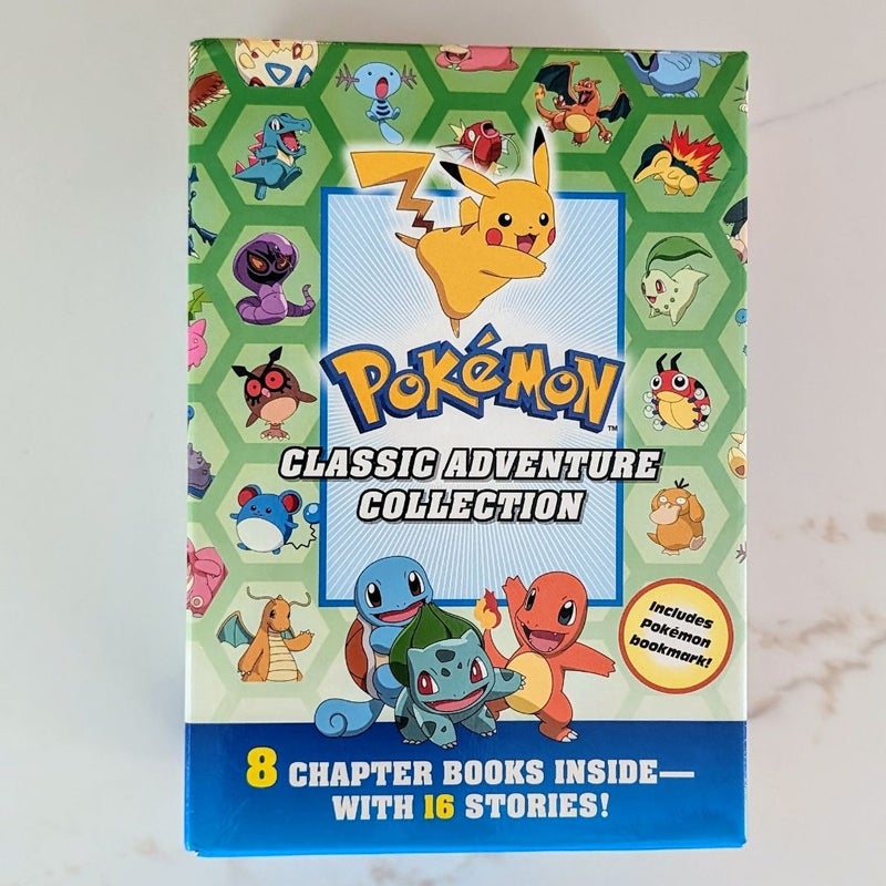 Pokemon Classic Adventure Collection Box Set (8 Books)