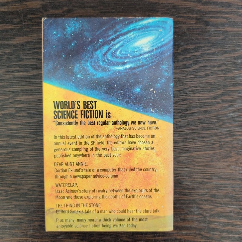 World's Best Science Fiction 1971
