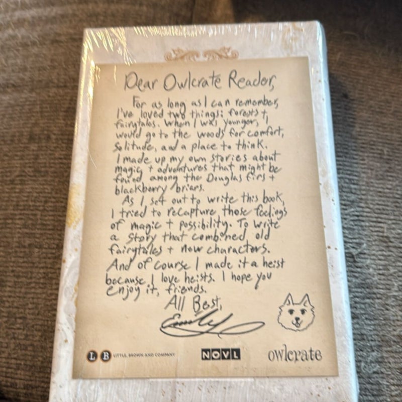 The drowned woods signed unopened 