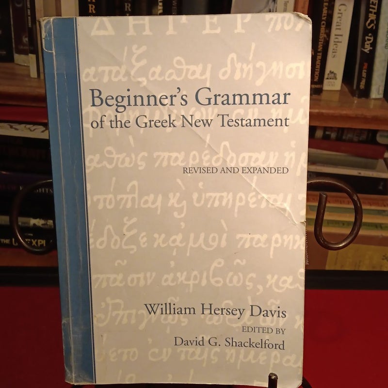 Beginner's Grammar of the Greek New Testament