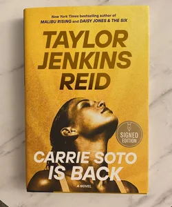 Carrie Soto Is Back (SIGNED)