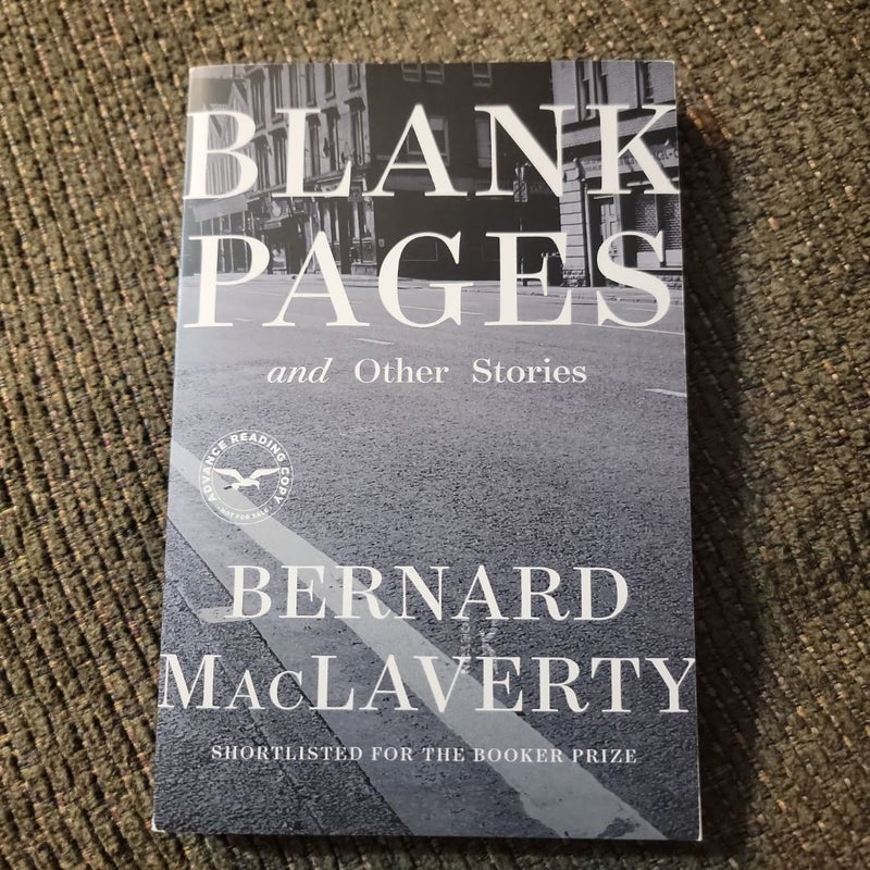 Blank Pages (2022 ARC)