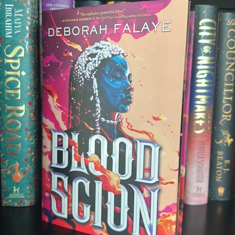 Blood Scion Fairyloot signed edition