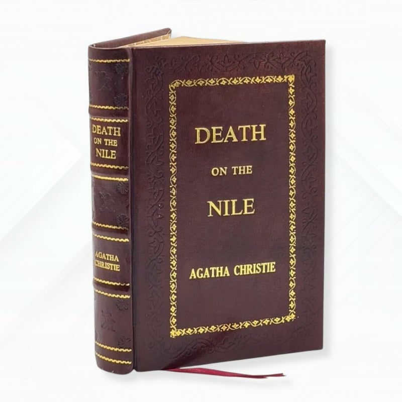 Death on the Nile: Leather-Bound Edition by Agatha Christie