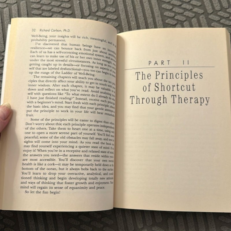 Shortcut Through Therapy