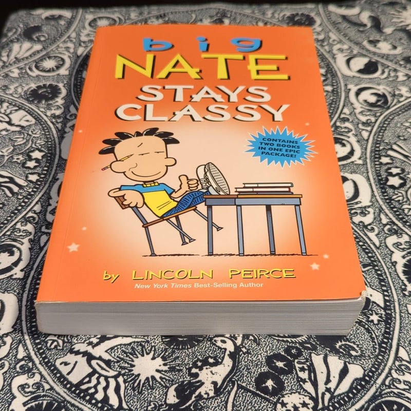 Big Nate Stays Classy by Lincoln Peirce, Paperback Pangobooks
