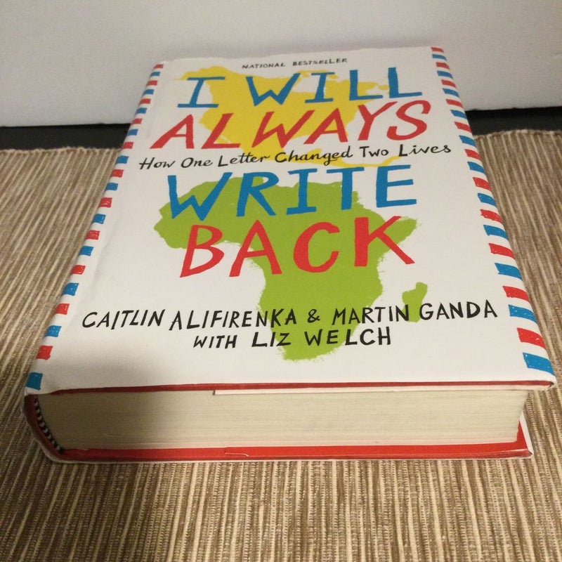 I Will Always Write Back by Martin Ganda, Hardcover | Pangobooks