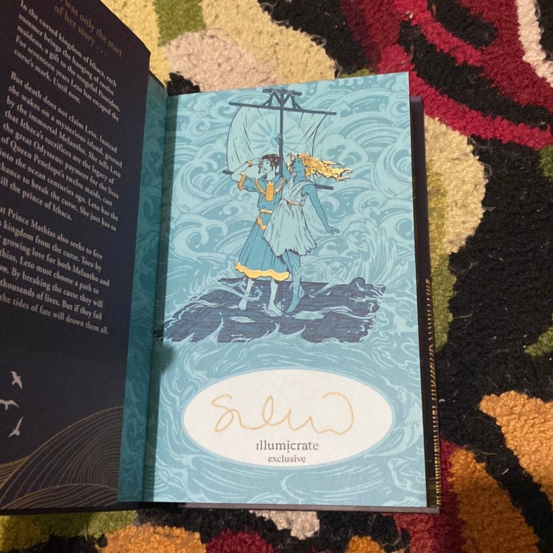 Lies we sing to the sea (illumicrate signed exclusive edition)